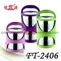 3layer Stainless Steel Colorful Keep Warm Tiffin Carrier (FT-2406)